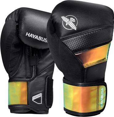 Hayabusa T3 Boxing Gloves -black/Iridescent 